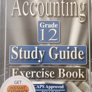 New Era Accounting Grade 12 Study Guide Exercise Book